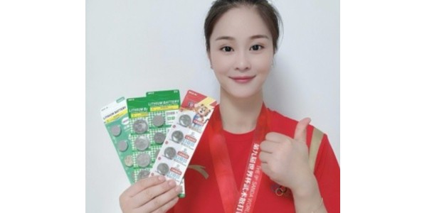冠軍品質，力源守護！散打冠軍代詩夢為力源紐扣電池實力代言