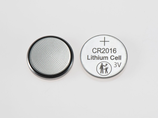 CR2016防誤吞紐扣電池大小人標(biāo)識(shí)3V紐扣電池CR2016